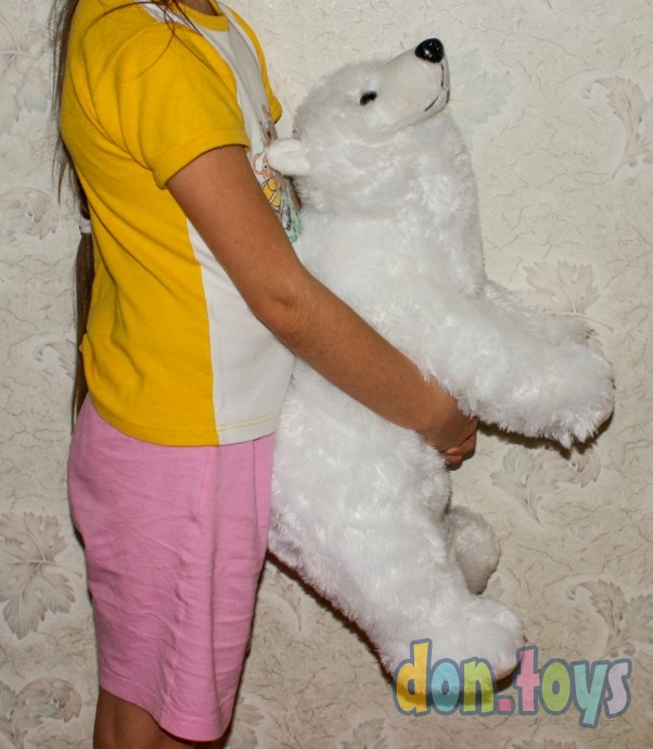 ​Мягкая игрушка Белый медведь, 55 см, арт. 9511, фото 3