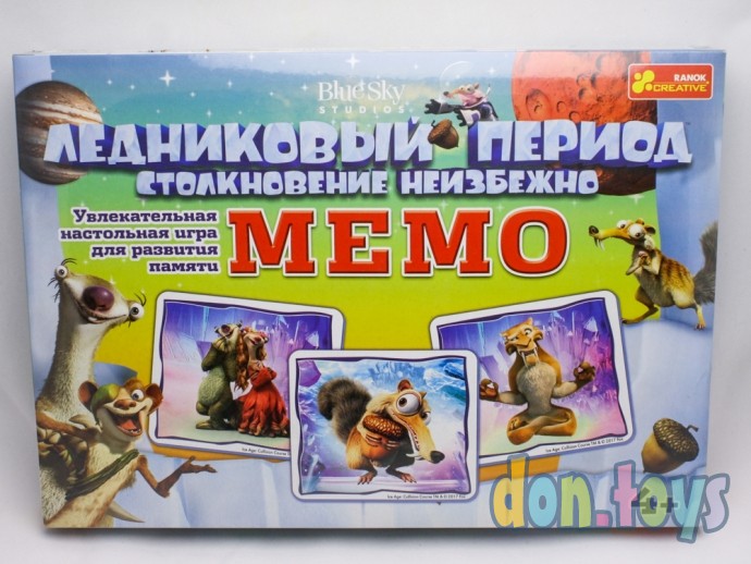 ​Настольная игра Мемо "Ледниковый период", арт. 12177002Р, фото 1