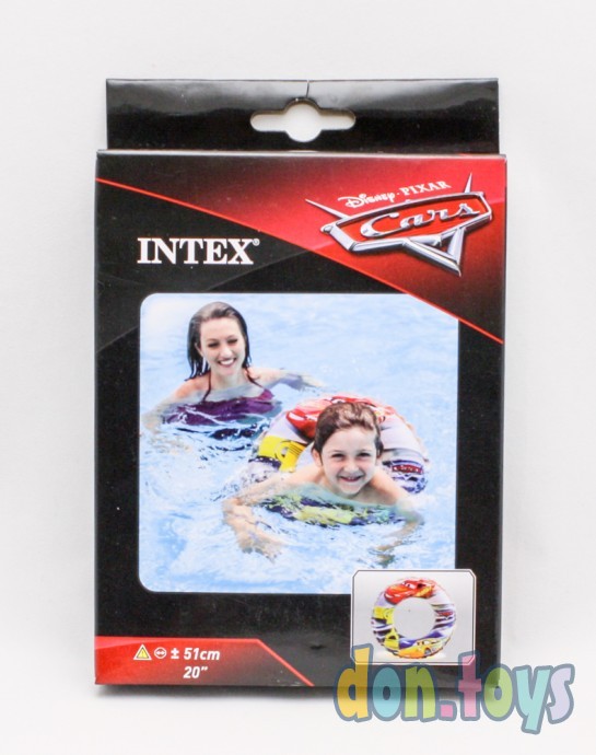 ​Intex Круг надувной "Тачки" 3-6 лет, 51 см, 58260, фото 8