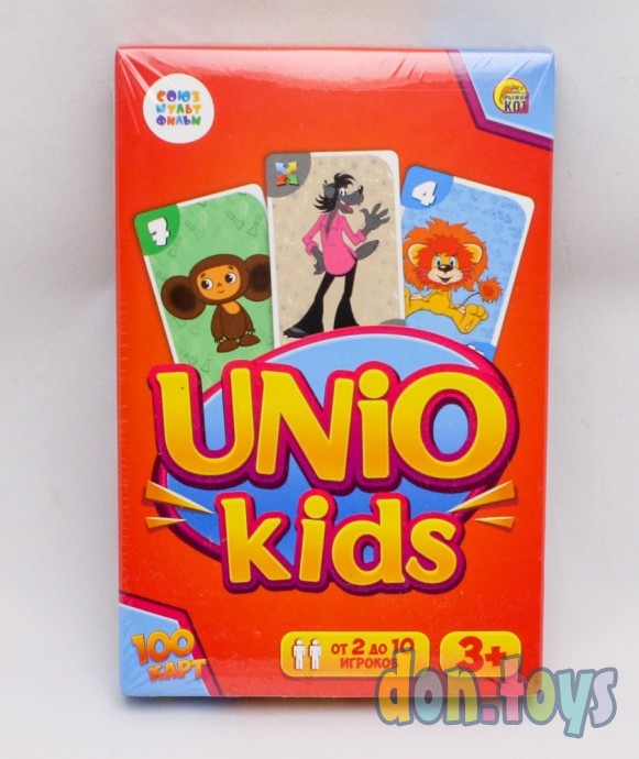 ​Настольная карточная игра для детей УниоКидс (UNIO kids), арт. ИН-5042, фото 1