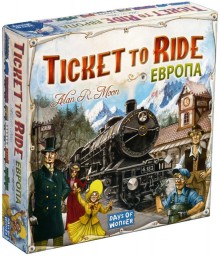 ​Настольная игра Билет на поезд - Ticket to Ride: Европа, арт. 1032