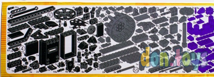 Конструктор BELA 10705 Nexo Knights (аналог LEGO 70356) "Каменный великан-разрушитель", 808 дет, фото 10