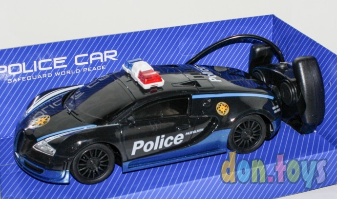 ​Машинка на радиоуправлении Police car Bugatti Veyron 26 см, фото 1