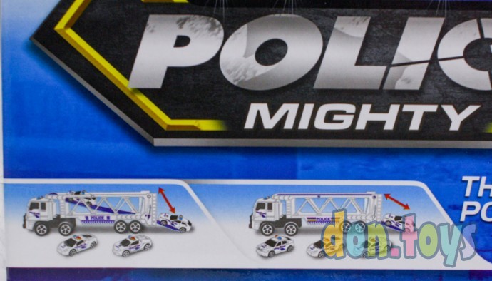 ​Полицейский трейлер с 4-мя машинками, арт. 8585-1, фото 11