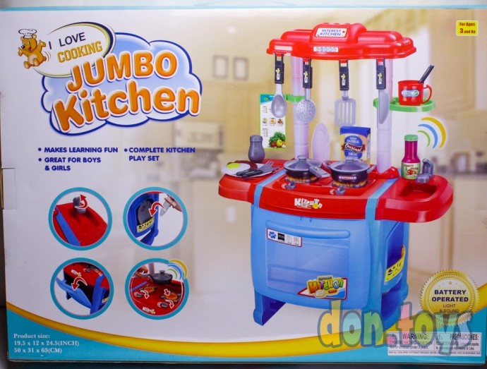 ​Детская игровая кухня, Jumbo Kitchen, арт. 18, фото 1