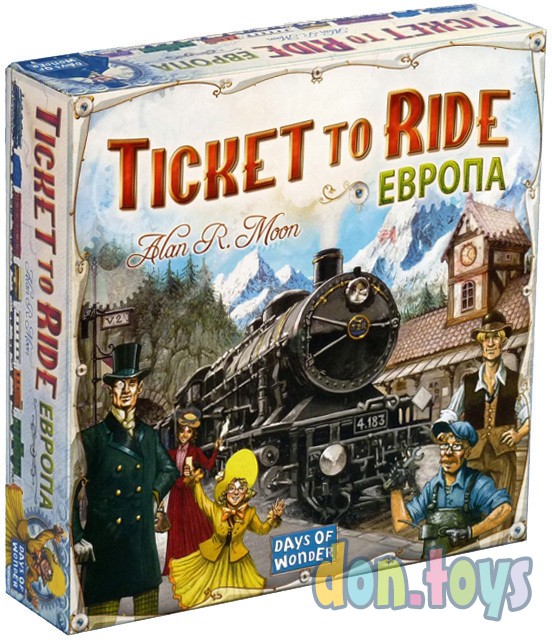 ​Настольная игра Билет на поезд - Ticket to Ride: Европа, арт. 1032, фото 1