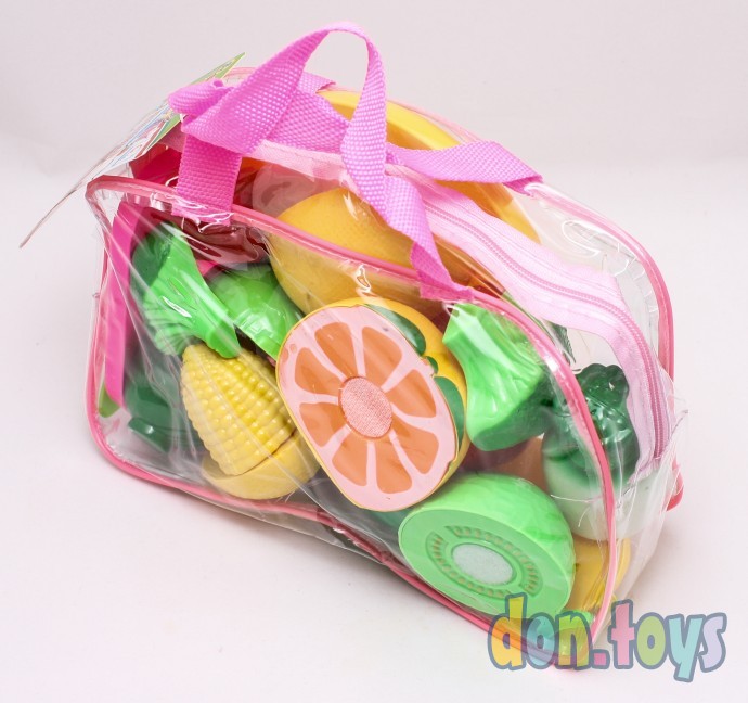 ​Овощи и фрукты на липучке в сумочке, фото 5