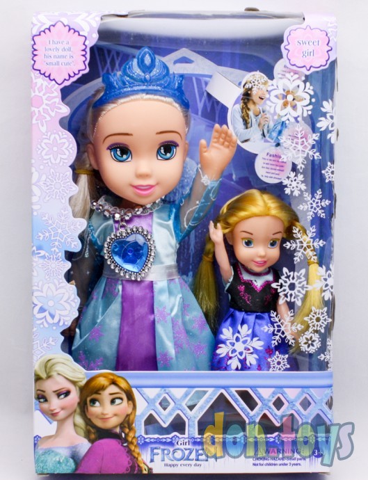 ​Кукла Frozen Эльза музыкальная, в наборе с маленькой куклой, фото 1