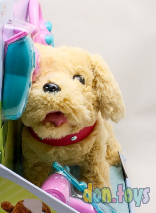 Игрушка интерактивная мягкая Собачка с набором парикмахера (ходит), арт. Y22443073, фото 4