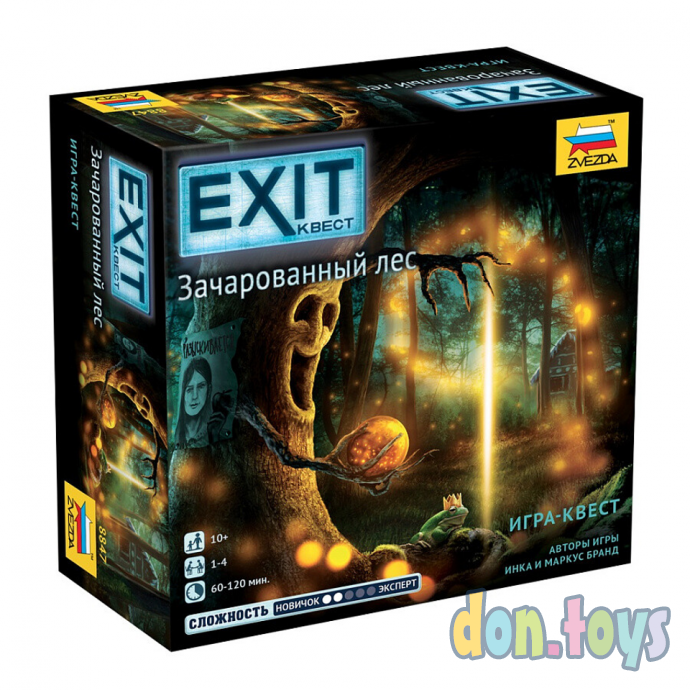​Настольная игра Exit Квест. Зачарованный лес, арт. 8847, фото 1