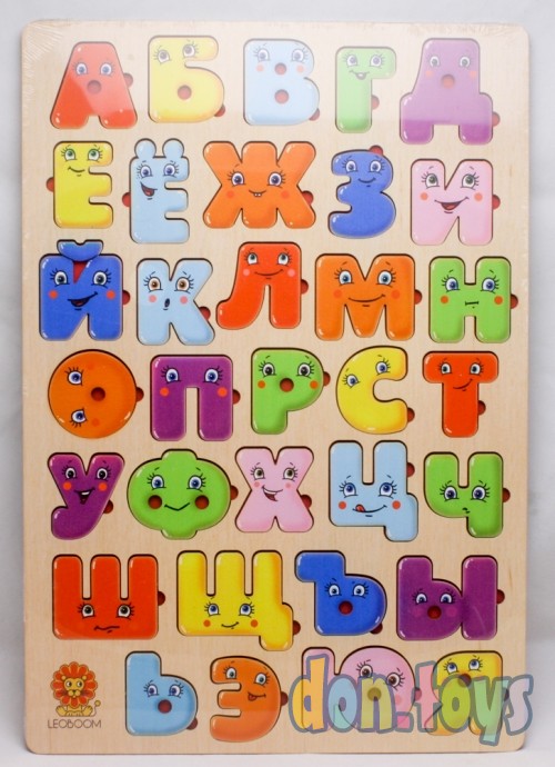 ​Большая алфавитная доска «Веселые буквы», арт. 5149099, фото 1