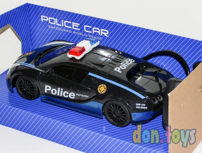 ​Машинка на радиоуправлении Police car Bugatti Veyron 26 см, фото 7
