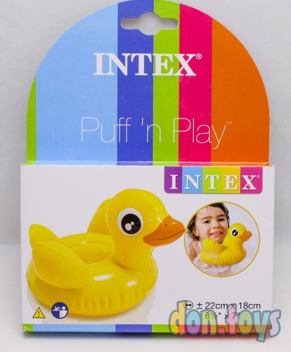 ​Надувные водные игрушки, Intex, Уточка, арт. 58590, фото 1