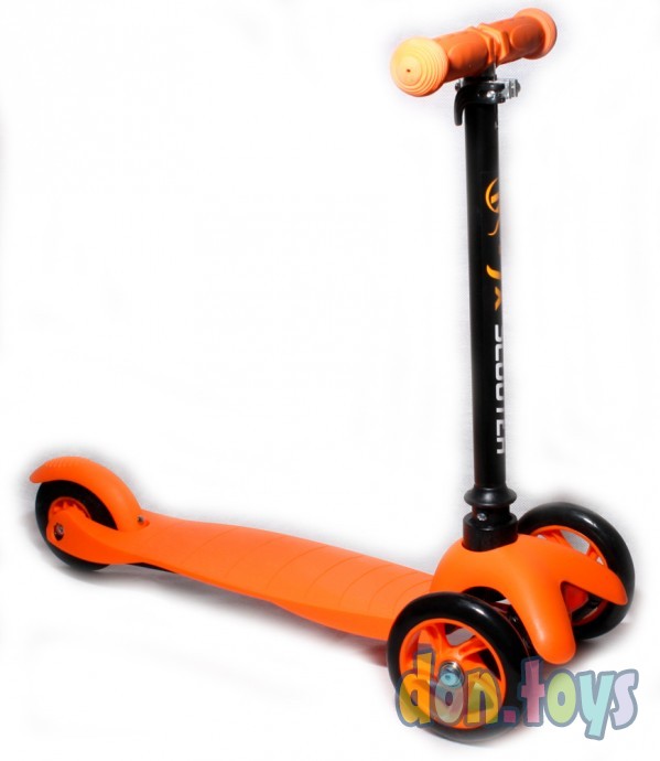 ​Трехколесный самокат Children Scooter оранжевый, фото 4