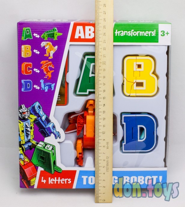 ​Буквы -трансформеры, 4 шт., фото 3