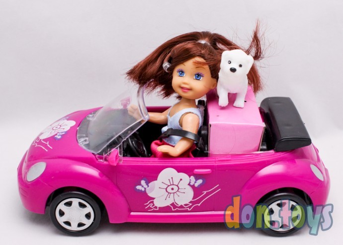 ​Кукла Арина в машине с собачкой, арт. K899-14, фото 11