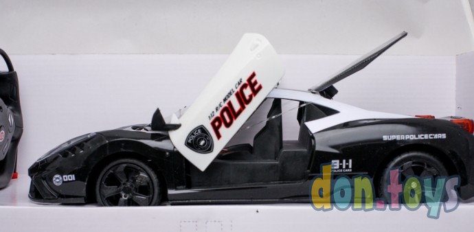 ​Машина "Полиция" на р/управлении, аккумулятор 4.8V, свет, звук, двери открываются пультом, арт. QF , фото 14