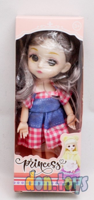 ​Кукла шарнирная мини, в коробочке, 16 см, арт. 1060, фото 1