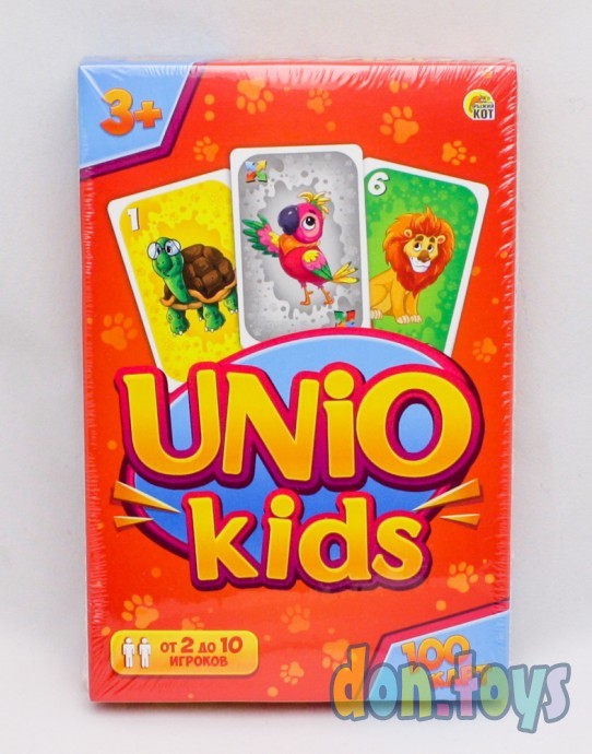 ​Настольная карточная игра для детей УниоКидс (UNIO kids), арт. ИН-6335, фото 1