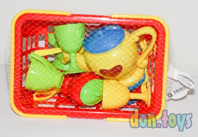 ​Игровой набор Посудка в корзинке, фото 5