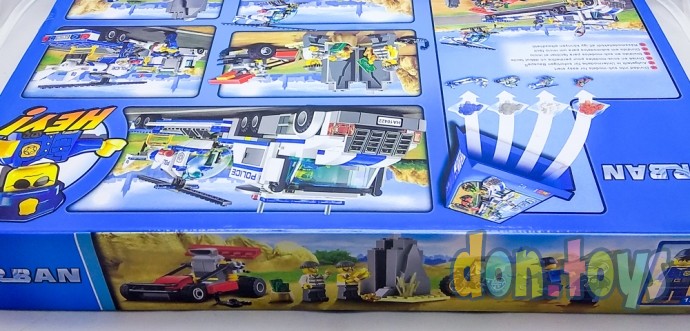 Конструктор Bela 10422 (аналог Lego City 60049) "Перевозчик вертолёта", 410 дет, фото 7
