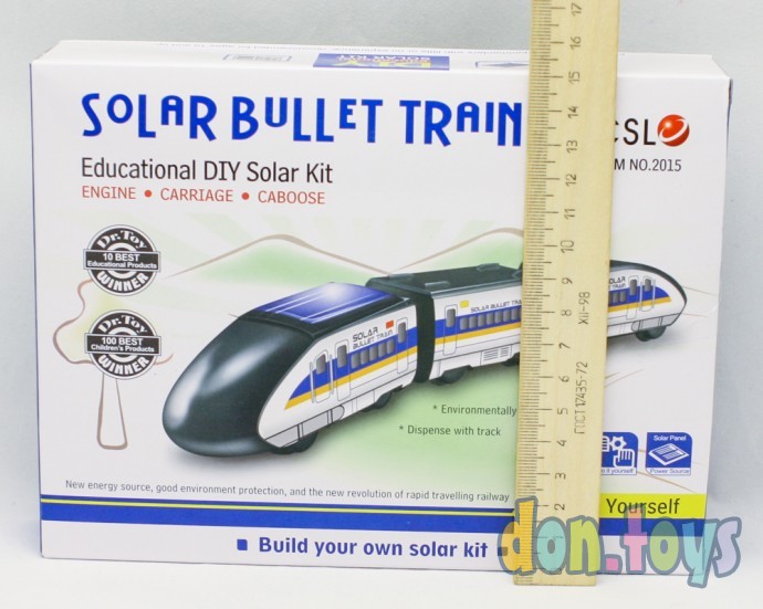 ​Поезд-конструктор на солнечной батарее Solar Bullet Train, фото 1