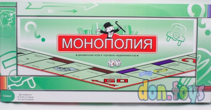 ​Настольная экономическая игра Монополия, арт. 339, фото 1