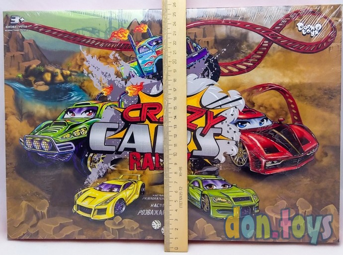 ​Настольная развлекательная игра Crazy Cars Rally, арт. DT G93R, фото 4