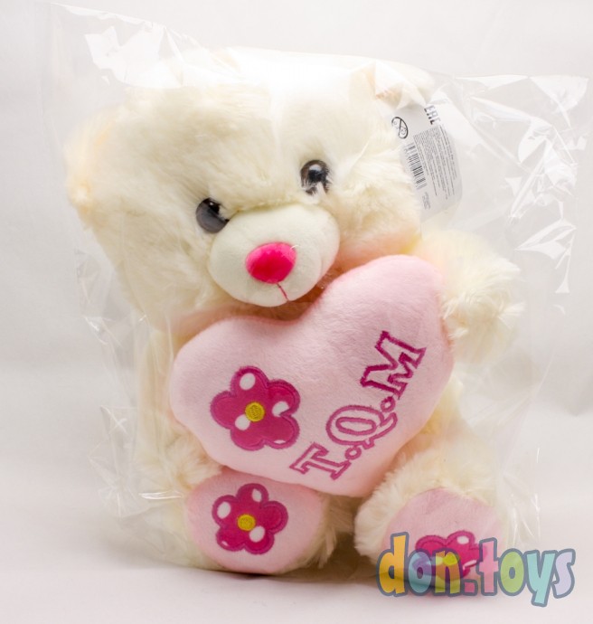 ​Мягкая игрушка Мишка с сердечком, арт. 8646, фото 1