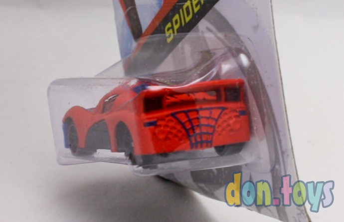 ​Машинка металлопл. HotWACK Super Hero, Человек паук, арт. 1210-26S, фото 2