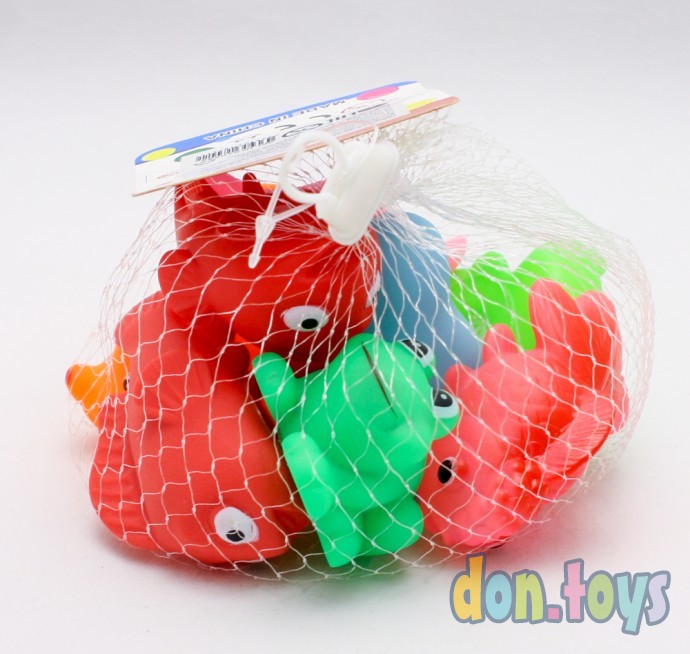 ​Резиновая игрушка-пищалка для купания Веселая компания, арт. ИВ-6465, фото 6