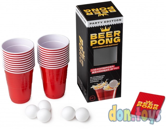 ​Настольная игра Beer Pong. Королевский Бирпонг, фото 1