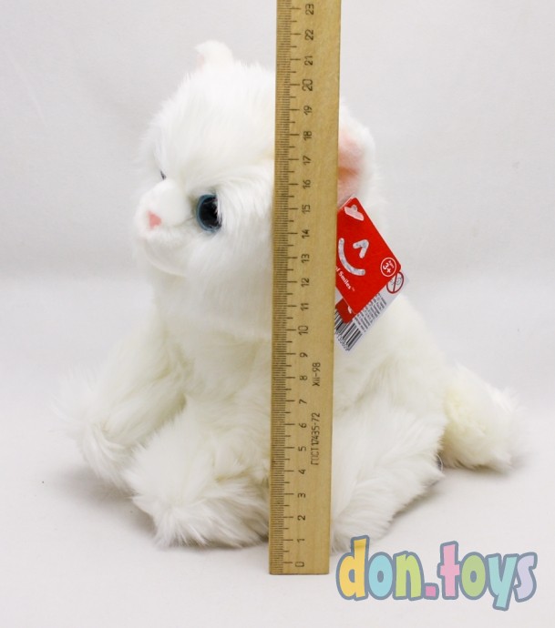​Мягкая игрушка Aurora Ангорская кошка 22 см, арт. 863042, фото 5