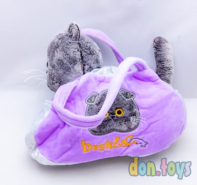 Котик в сумочке, фиолетовая, фото 6