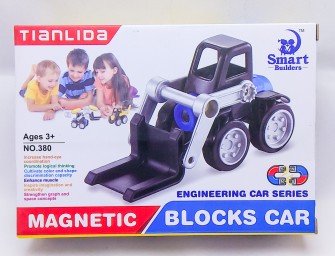 ​Конструктор Магнитный транспорт Magnetic Blocks Car, арт. 380