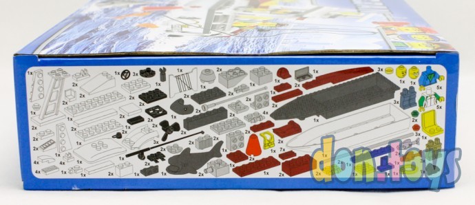 ​Конструктор Bela Urban , арт 10646 (аналог Lego City 60147) "Рыболовный катер", 160 деталей, фото 12
