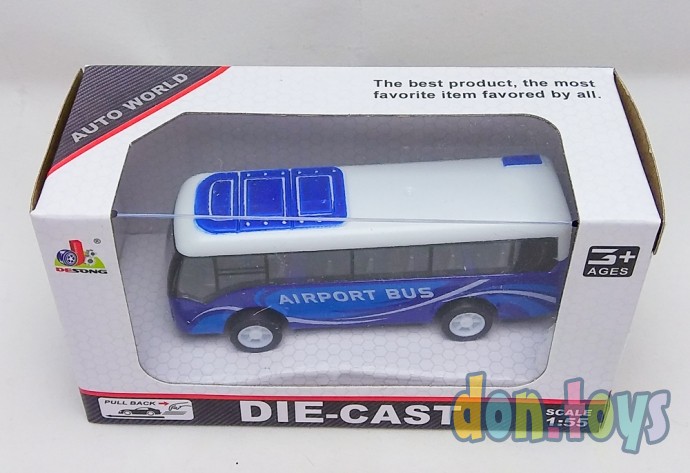 ​Машинка Автобус, Die-cast, арт. DS865, фото 3