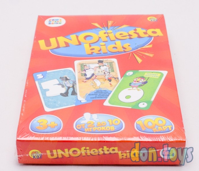 ​Настольная игра UNOfiesta kids (унофиеста кидс), Союзмультфильм арт. 5043, фото 2