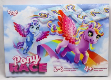 ​Развлекательная настольная игра серия «Pony Race», арт. G-PR-01