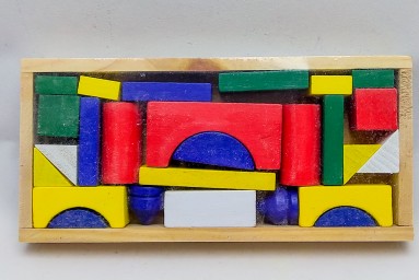 ​Конструктор деревянные блоки, арт. 92-37