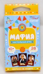​Настольная игра "МАФИЯ", Серия АКТИВ time, 28 карточек, арт.04353