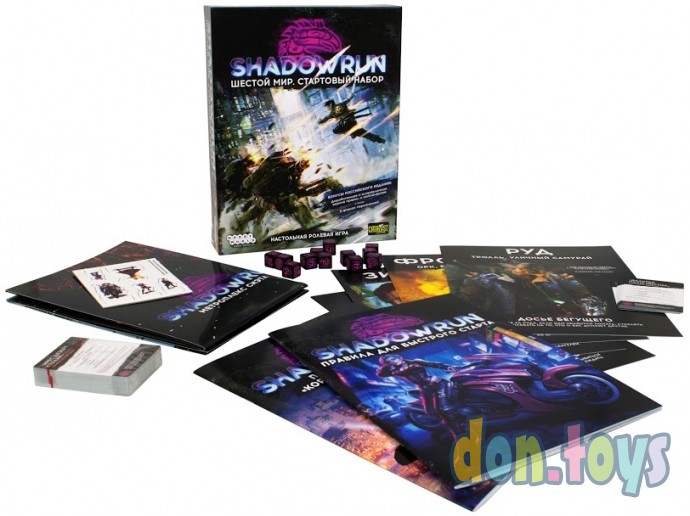 ​Настольная игра: Shadowrun: Шестой мир. Стартовый набор, арт. 915175, фото 2