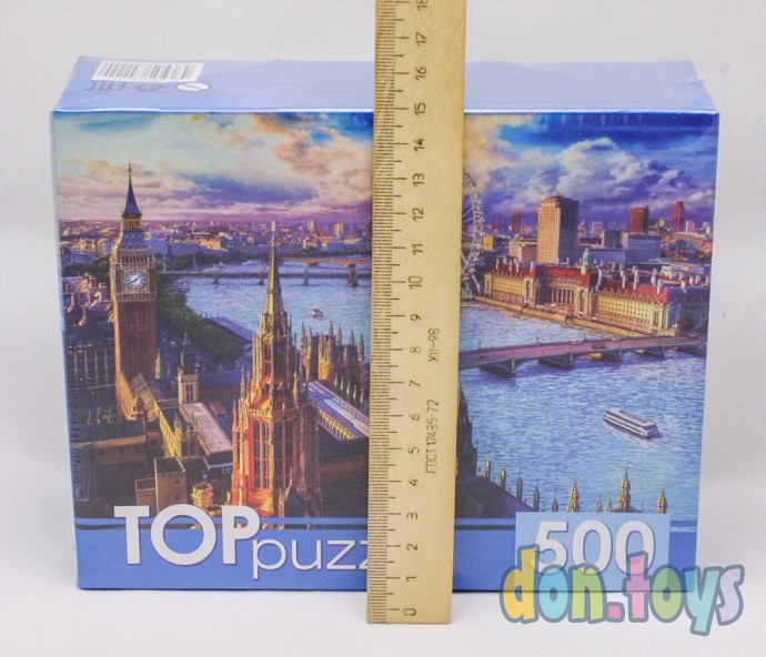 ​TOPpuzzle Пазлы 500 элементов, Лондонский пейзаж, арт. ХТП500-4222, фото 2