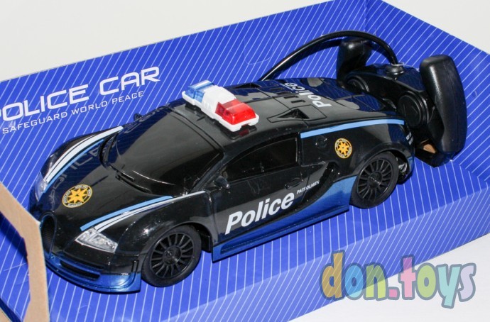 ​Машинка на радиоуправлении Police car Bugatti Veyron 26 см, фото 8