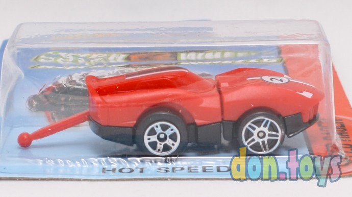 ​Машинка красная гнущаяся "Kutch Whells" для треков и паркингов "Kutch Whells", фото 1