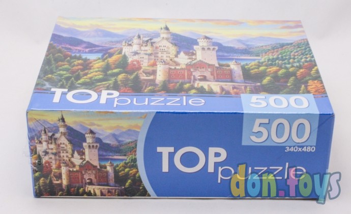 ​TOPpuzzle Пазлы 500 элементов, Бавария Замок Нойшванштайн, арт. ХТП500-4226, фото 3