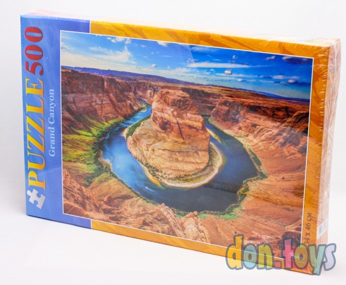 Пазлы Hatber 500 дет. Гранд каньон, размер А2, арт. 500ПЗ2_10097, фото 2