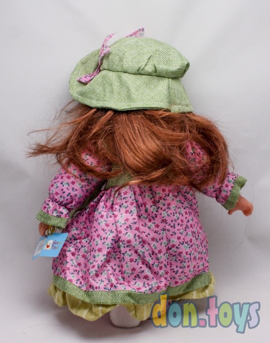 ​Кукла мягкая в платье музыкальная, арт. 125-16, фото 2
