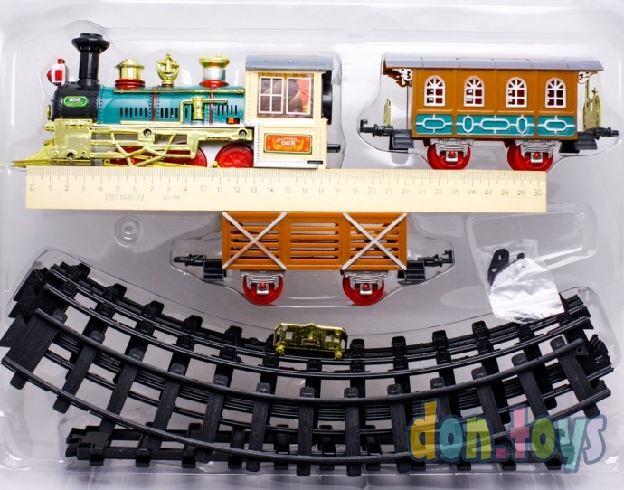​Железная дорога на батарейках Классический поезд, арт. 6902A, фото 5