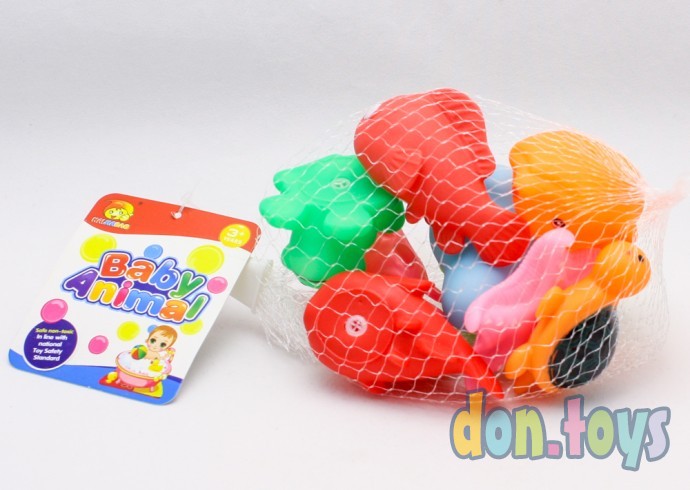 ​Резиновая игрушка-пищалка для купания Веселая компания, арт. ИВ-6465, фото 2